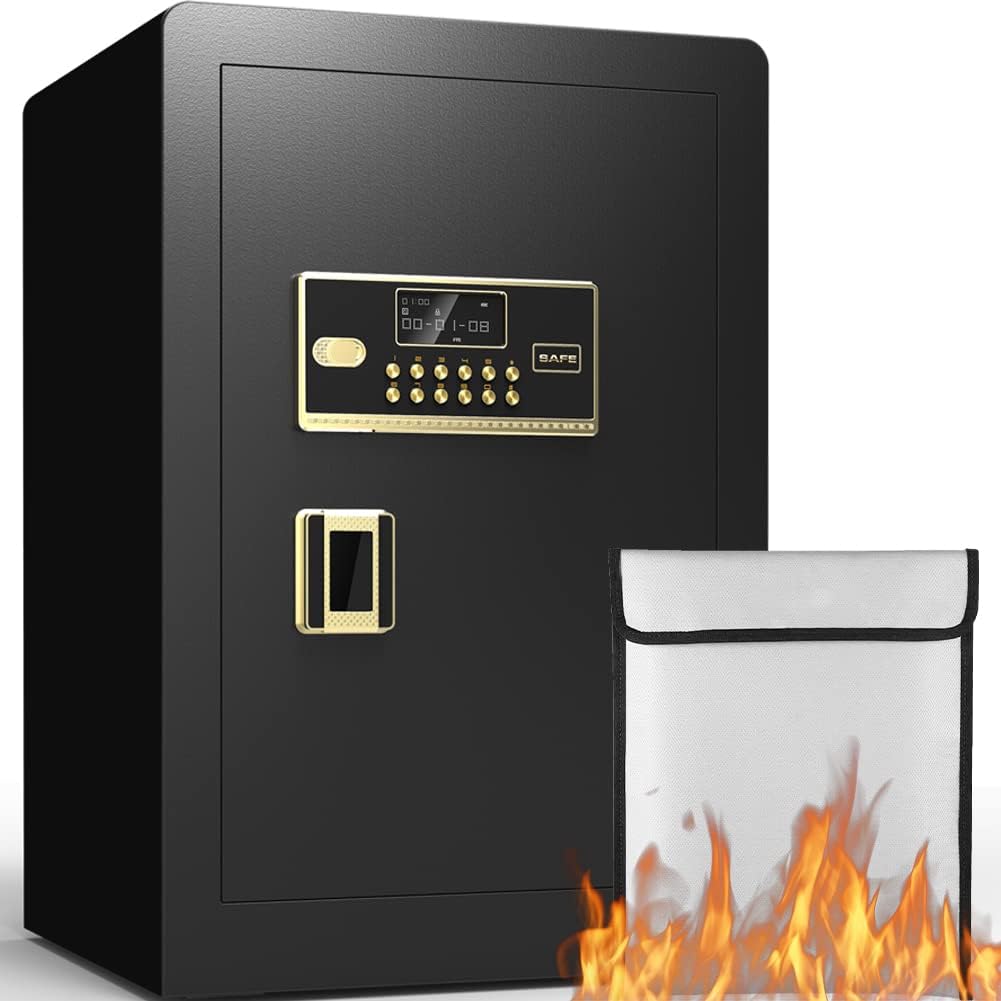 Fireproof Safe Box 2.2 Cubic Feet with Programmable Keypad R759
