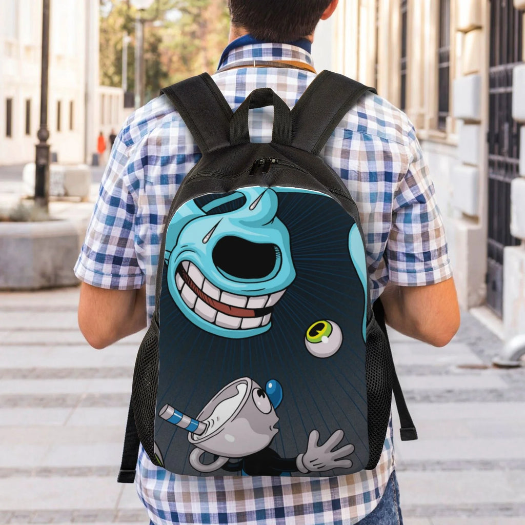 Lightweight Unisex Daypack Backpack Q67912