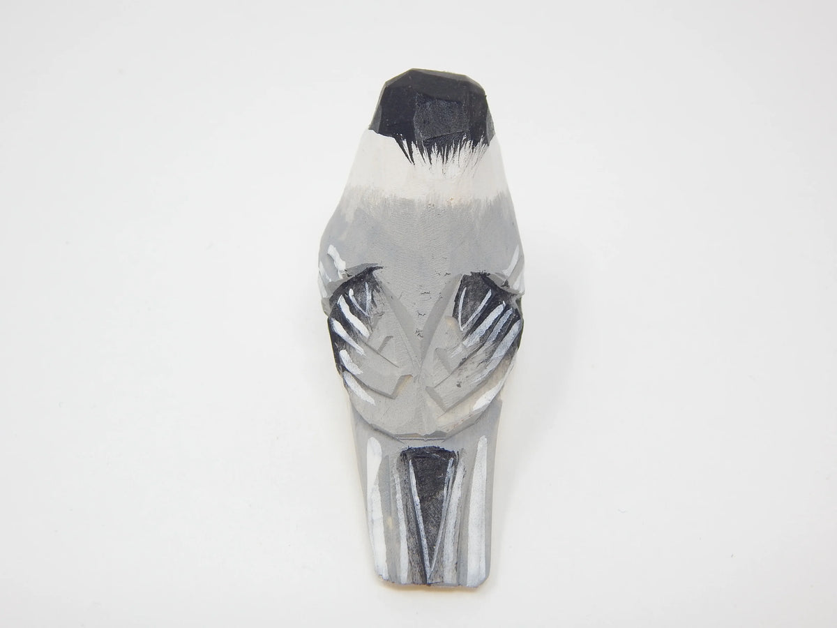 Black-Capped Chickadee Wood Figurine R896067