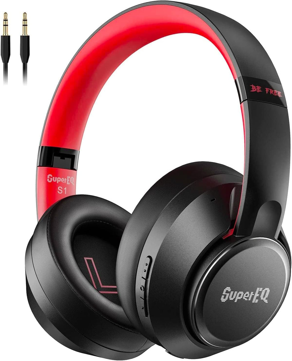 White Hybrid Active Noise Cancelling Over Ear Bluetooth Headphones O1479
