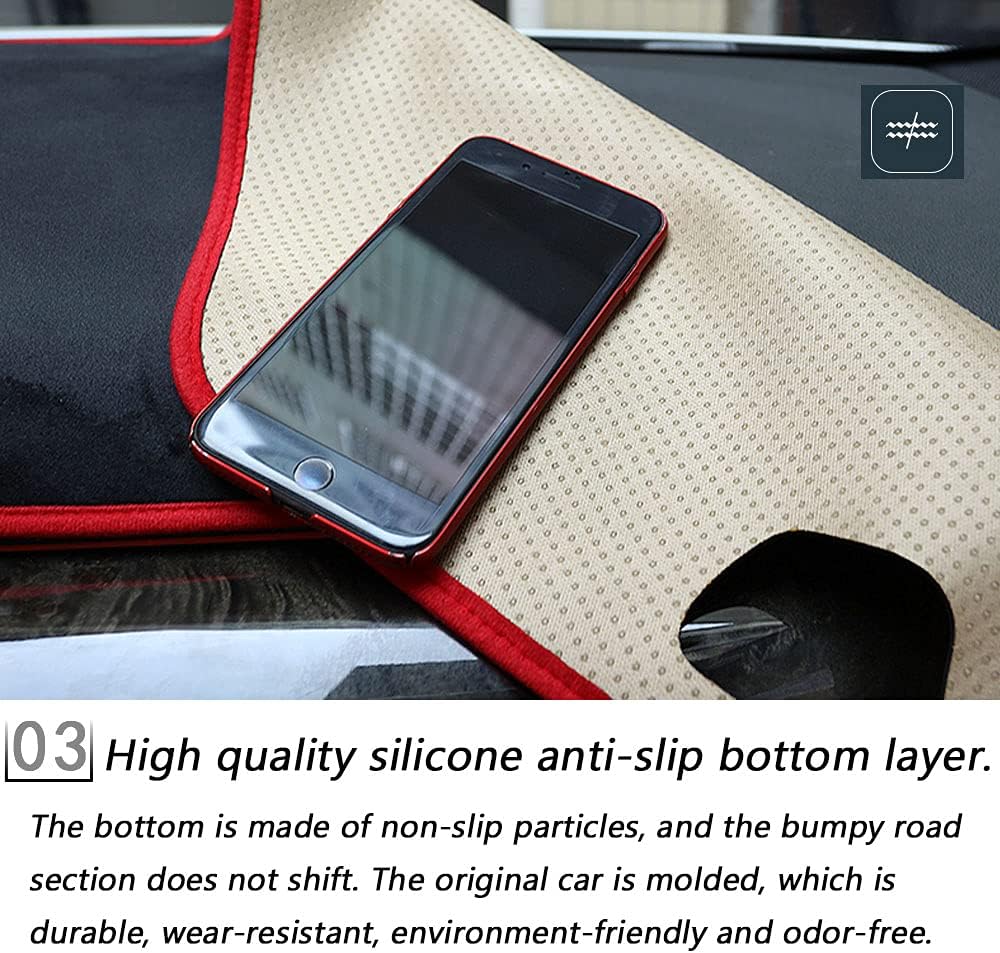 Dashboard Cover Mat Car Dash Board Interior Accessories P5808