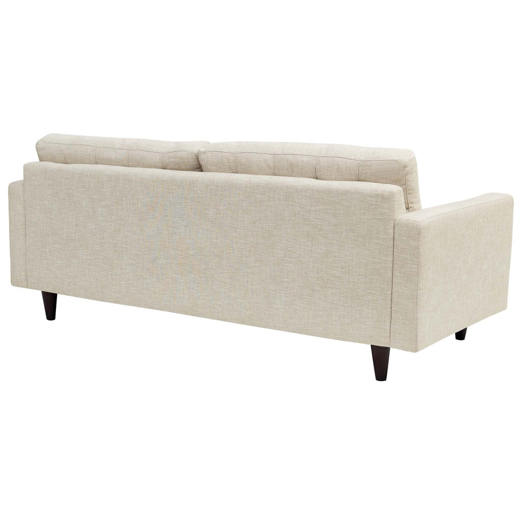 Beige Upholstered Fabric Sofa R11545