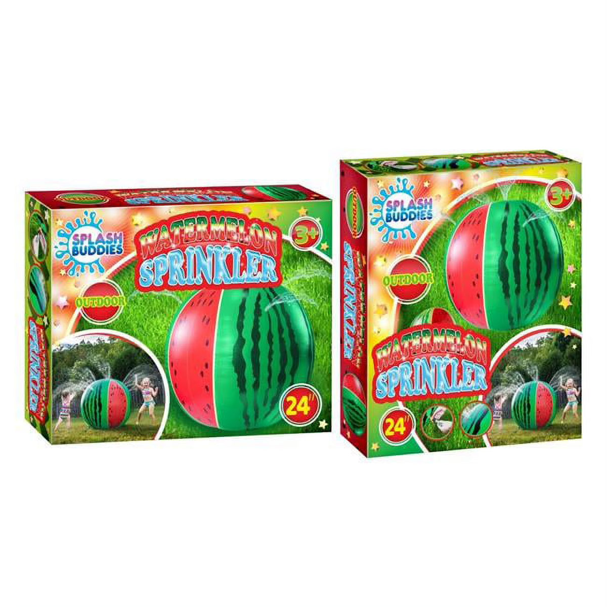 Inflatable Sprinkler Watermelon Toys V5266