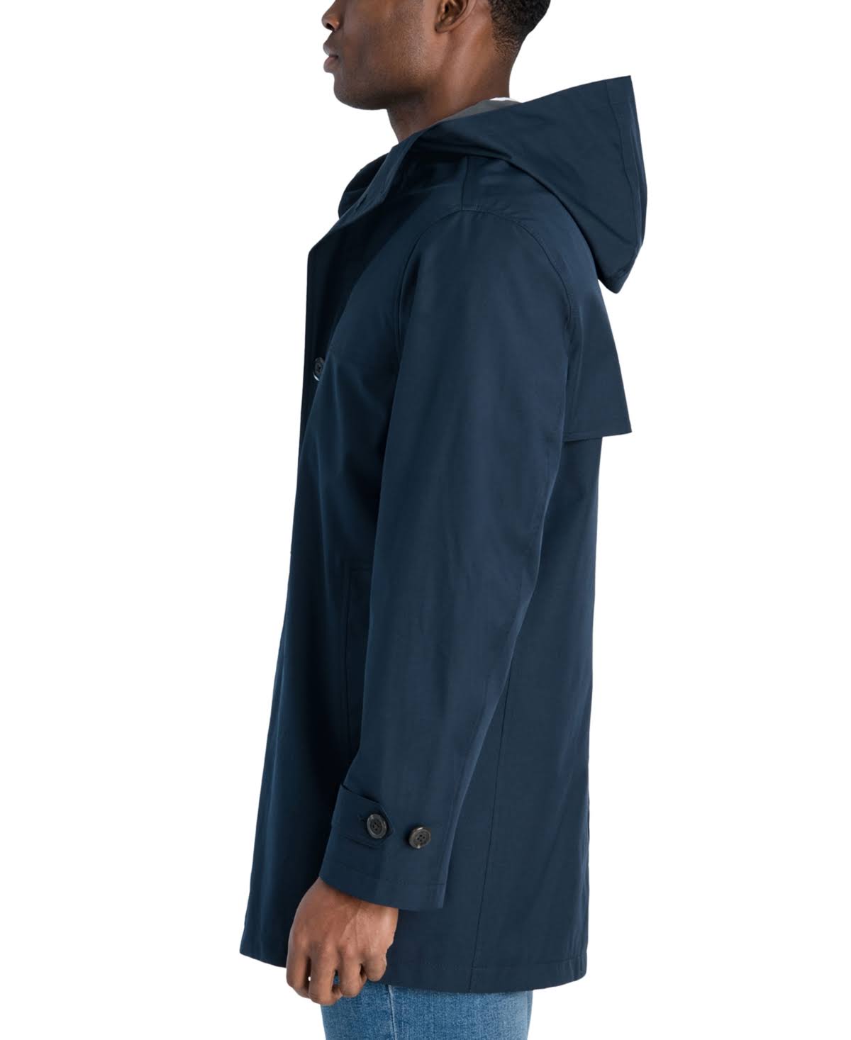 Navy Blue Men&s Coat XL Q9001