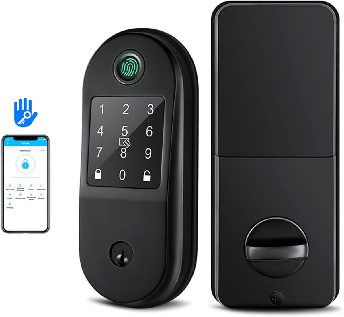 Smart Lock with Keypad Bluetooth Deadbolt Door Lock T232