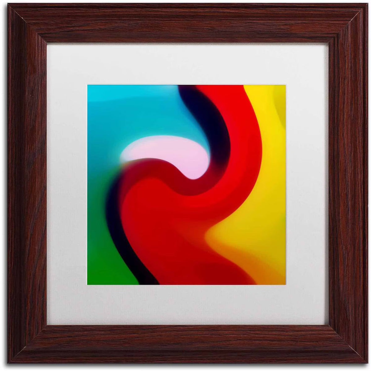 Canvas Art by Amy Vangsgard White Matte, Wood Frame L3968