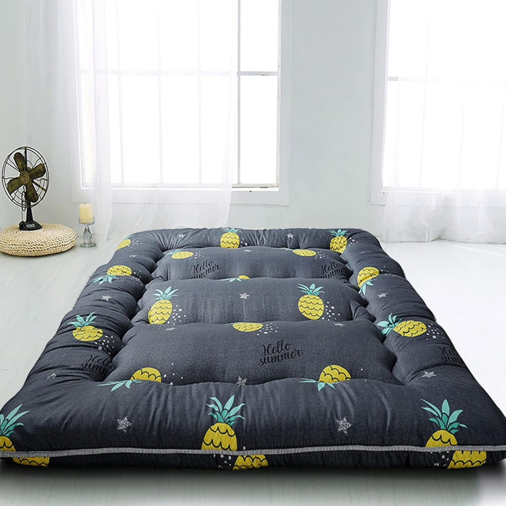 Black Moon and Star Twin Size Folding Futon Mattress L413773