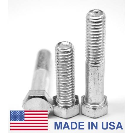 1 inch-8 x 4 1/2 inch Coarse Thread Grade 5 Hex Cap Screw, Zinc Plated, Pk 30 R1070