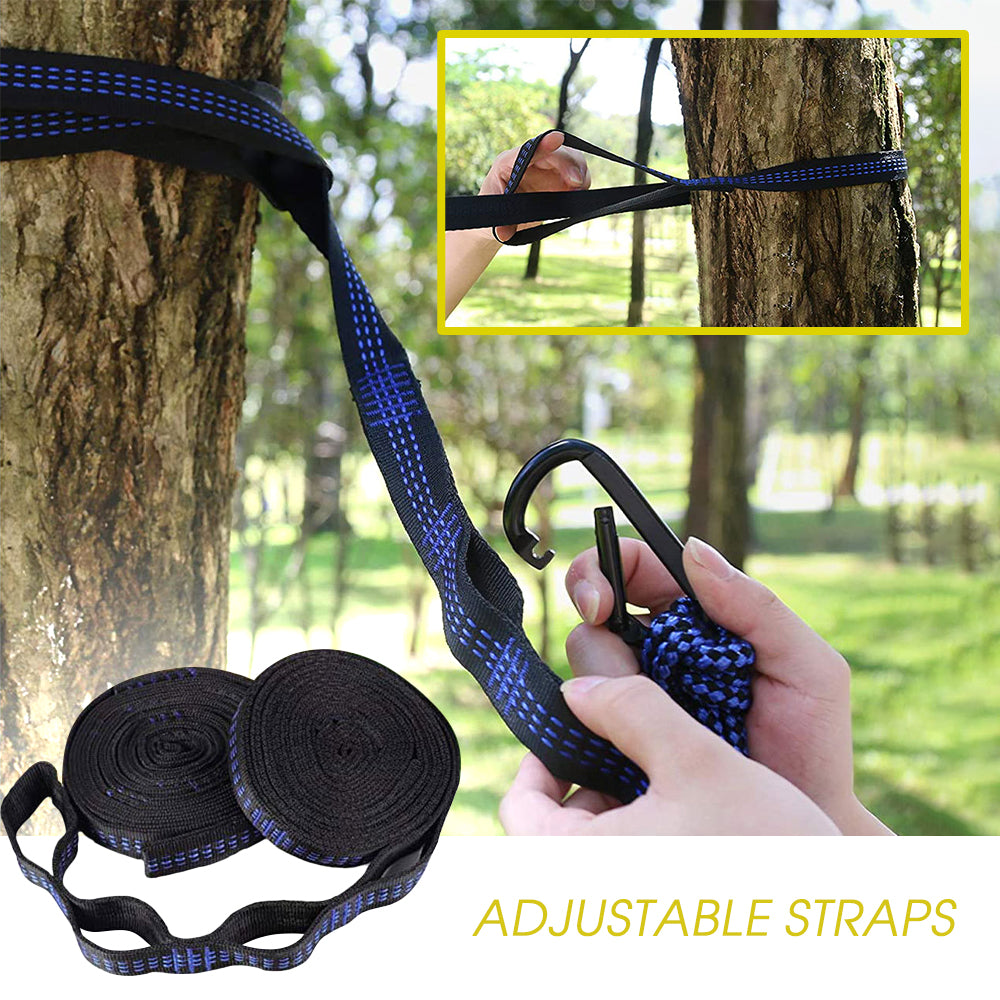 Double Camping Hammock for 2 Persons Portable Outdoor M10648