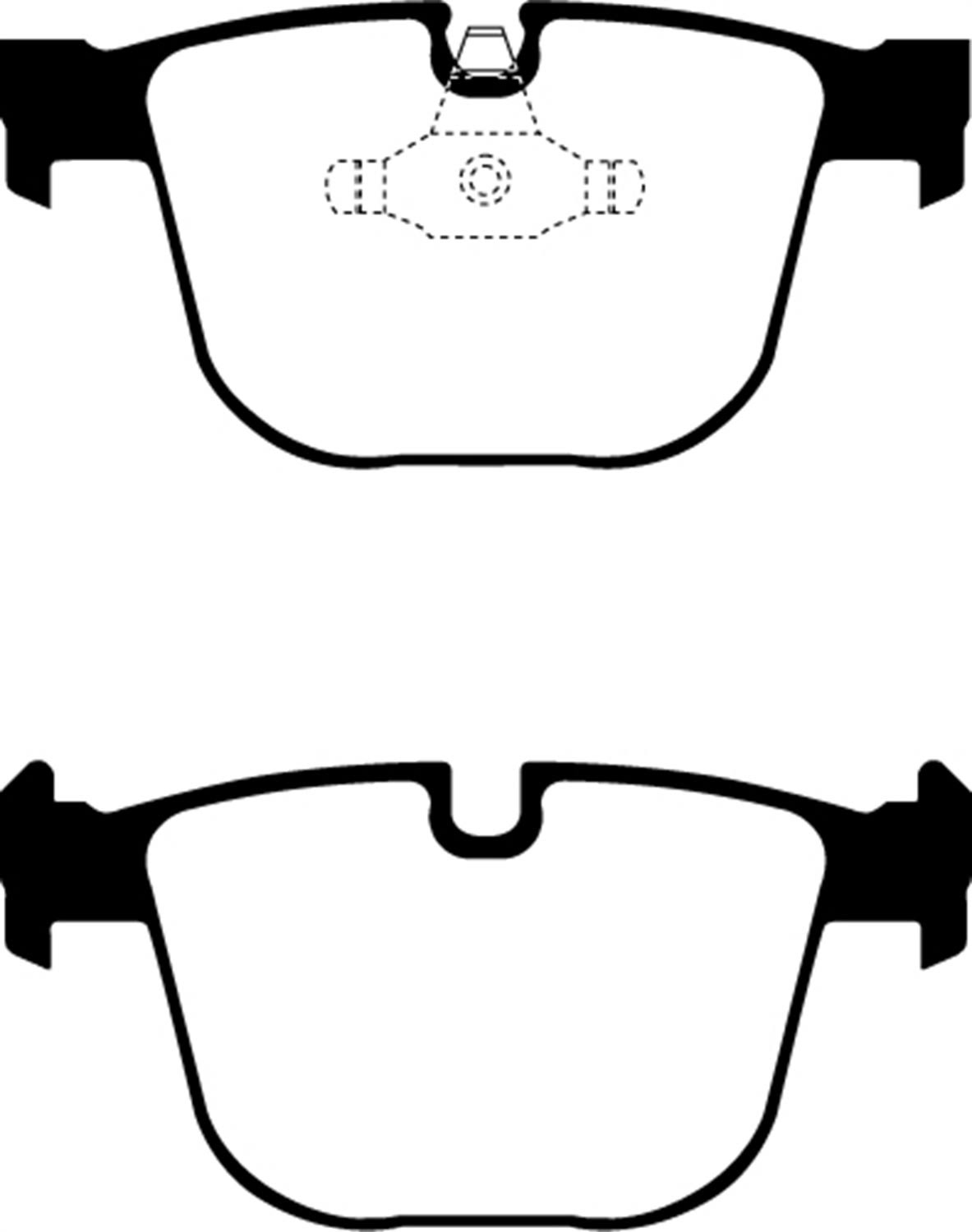 Yellowstuff Rear Brake Pads D2703