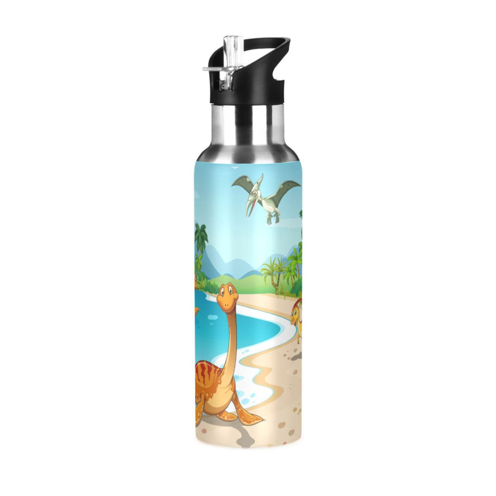 Stainless Steel Vacuum Insulated Water Bottle with Straw Lid 20 OZ S62081