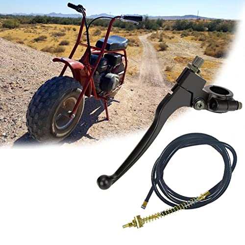 Mini Bike Brake Lever Left Brake Clutch with 69" Rear Drum Brake Cable A1393