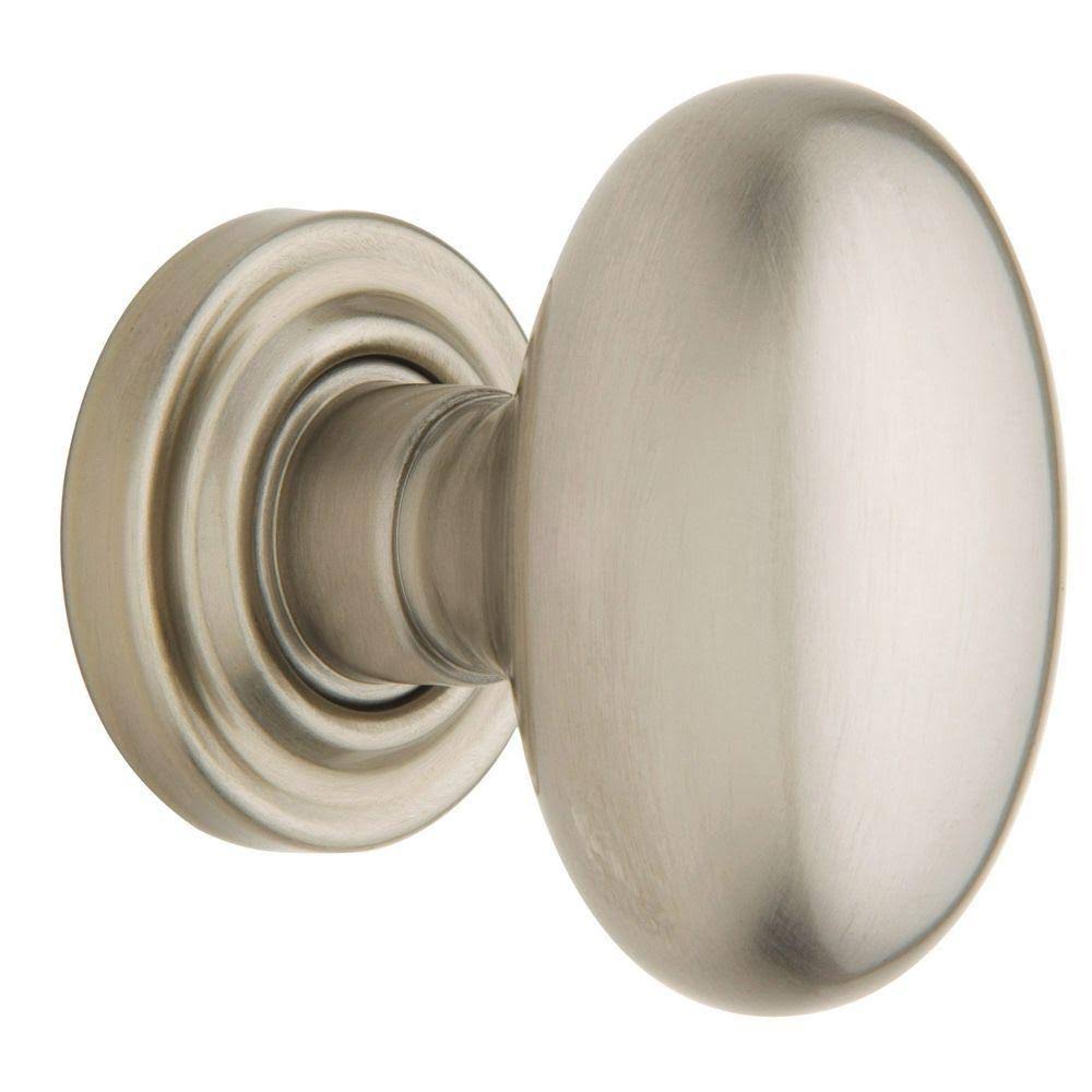 Satin Nickel Privacy Egg Knob Z570476