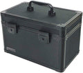 Large Locking Storage Case with Dividers, White M76172