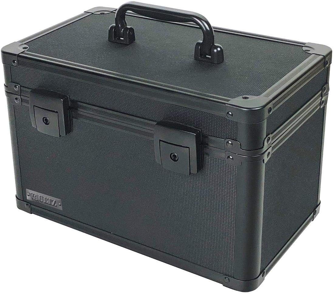 Large Locking Storage Case with Dividers, White M76172