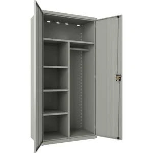 Gray Wardrobe Cabinet H64346