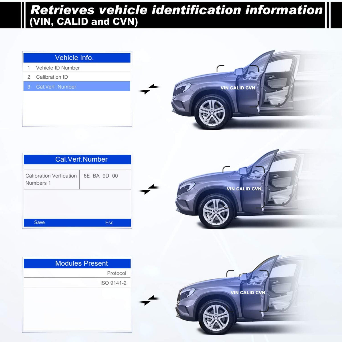 OBD2 Scanner Diagnostic Scan Tool G30726