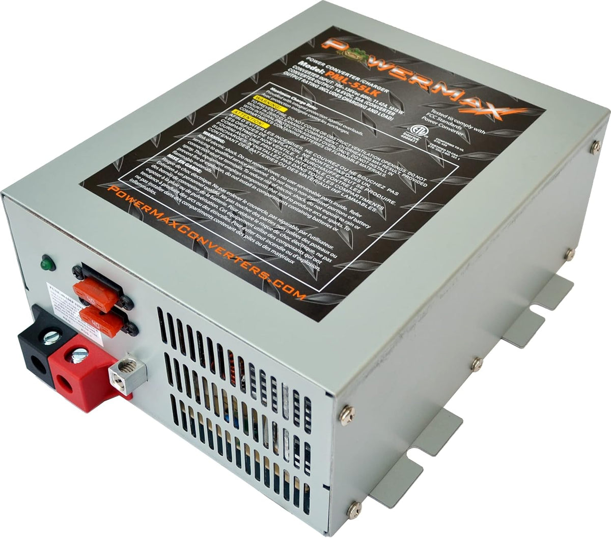 24 Volt 50 Amp Converter Charger with 3 Stage Automatic Smart Battery Charger F890185