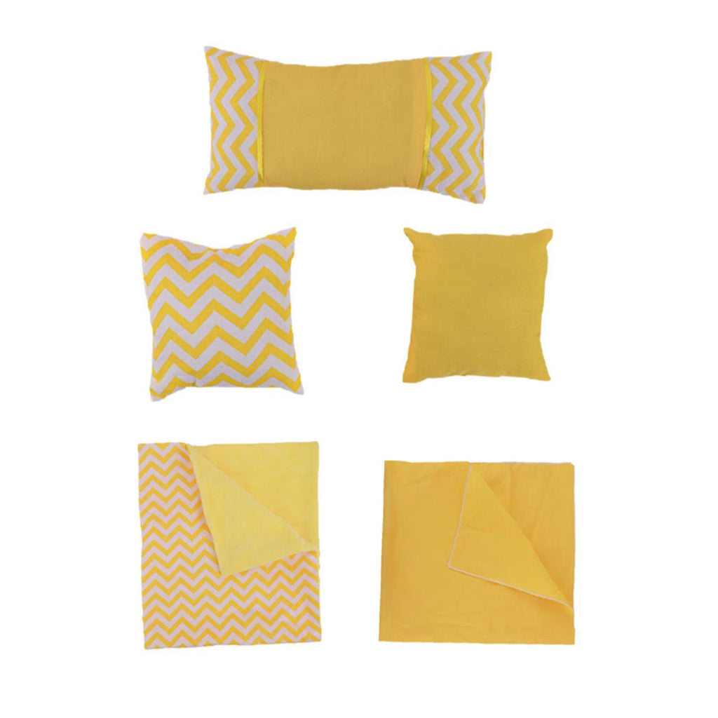 18 inch Doll Bedding Set Yellow Q198495