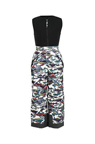 White Multi Camo Bib Overalls W526131