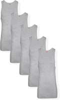 Gray X-Large Tall Tank Top (Pack of 5) O273360