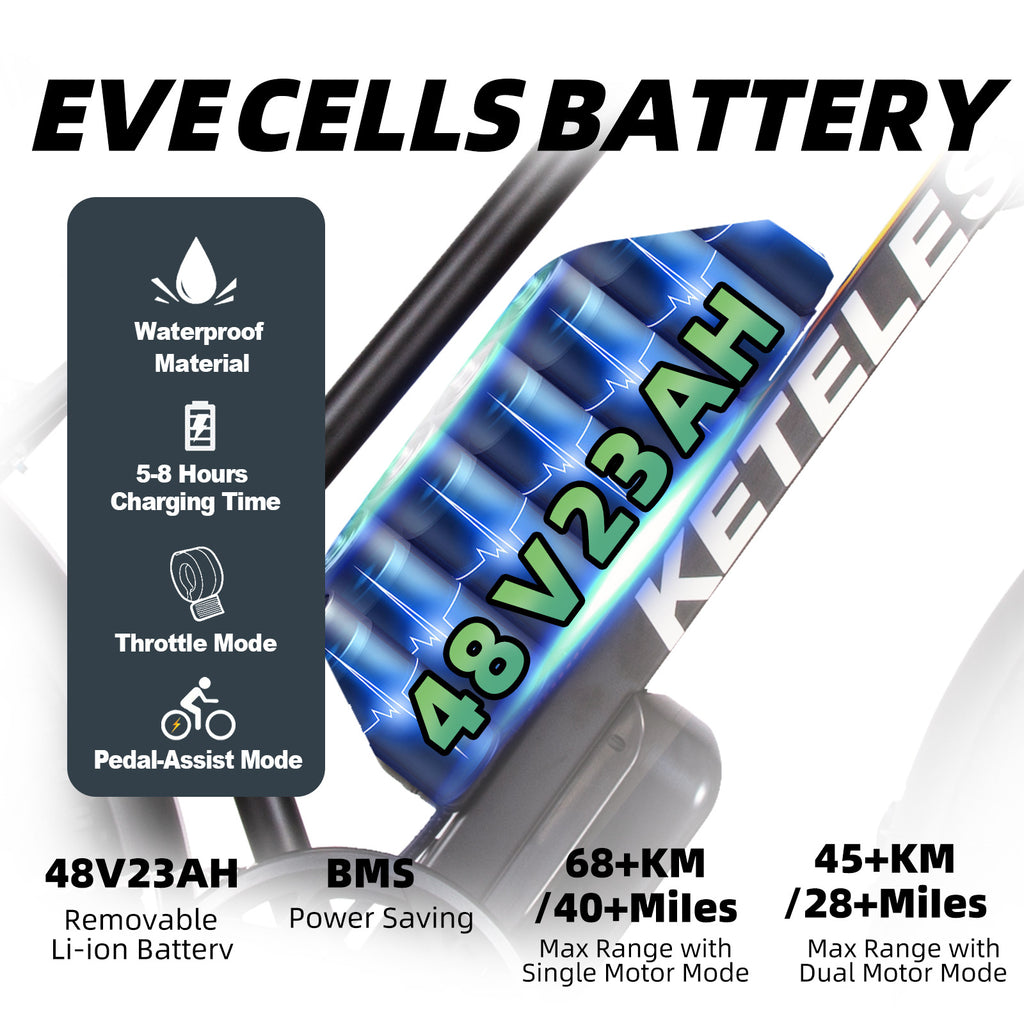 26" Fat Tire Electric Mountain Bike with Removable Battery X622653