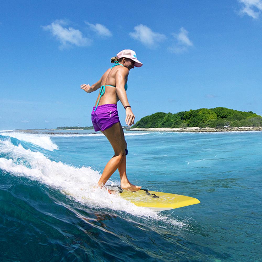 Yellow 37 inch Bodyboard D675