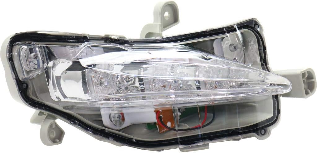Passenger Side Daytime Running Light Assembly for Toyota Corolla 2017 2018 Q4619