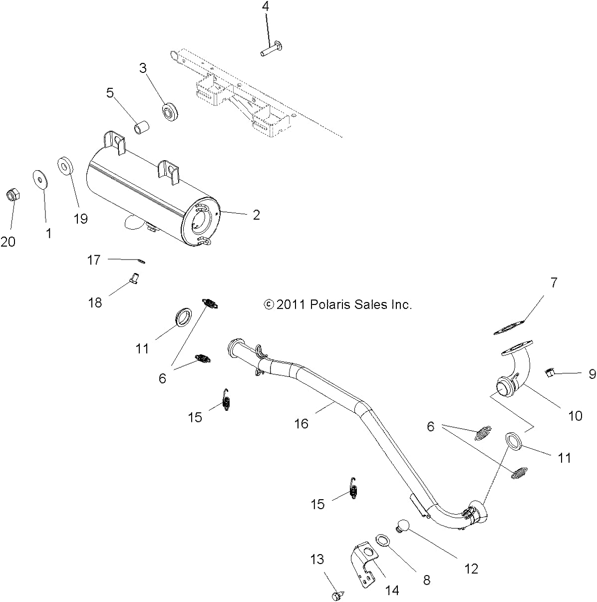 Black High Temp Powder Paint Off Road Headpipe Q153172