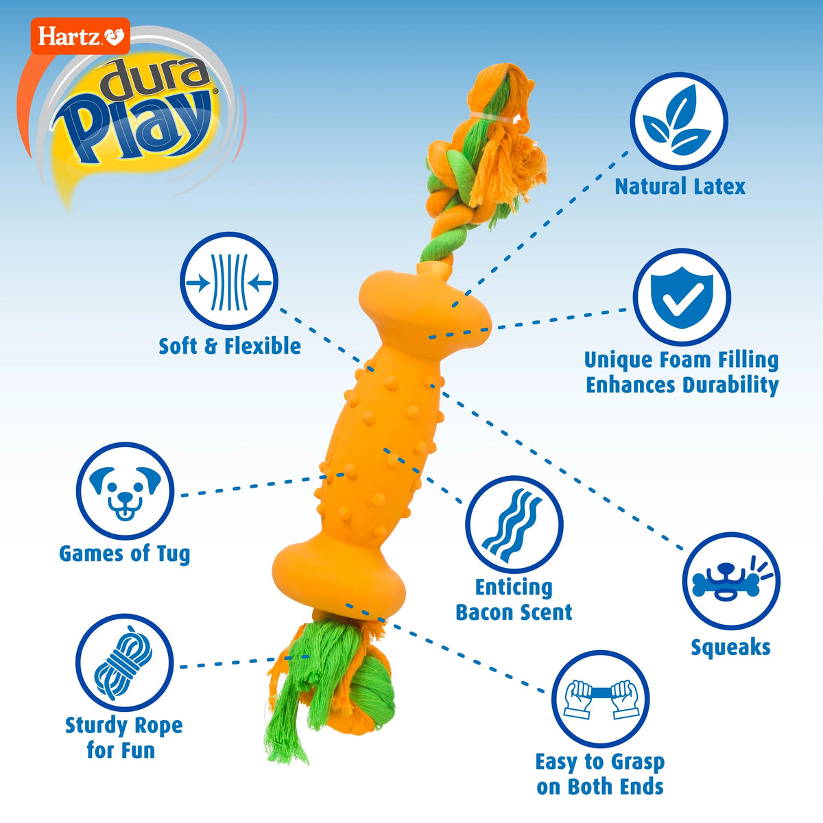 Bacon Scented Dog Toy E98975