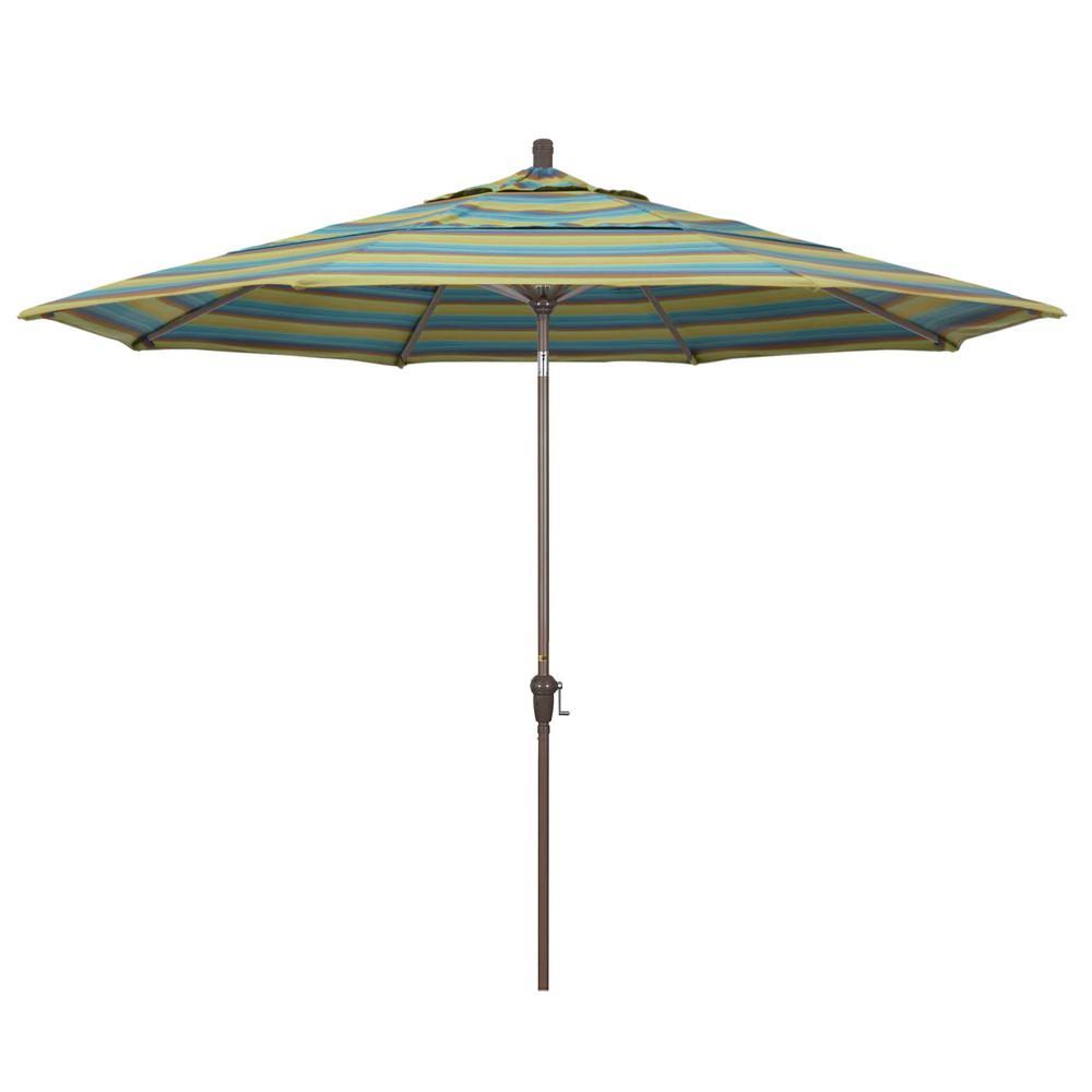 11 ft. Aluminum Auto Tilt Patio Umbrella L900