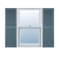 14 1/2 inch x 77 inch Vinyl Open Louver Shutters J500926