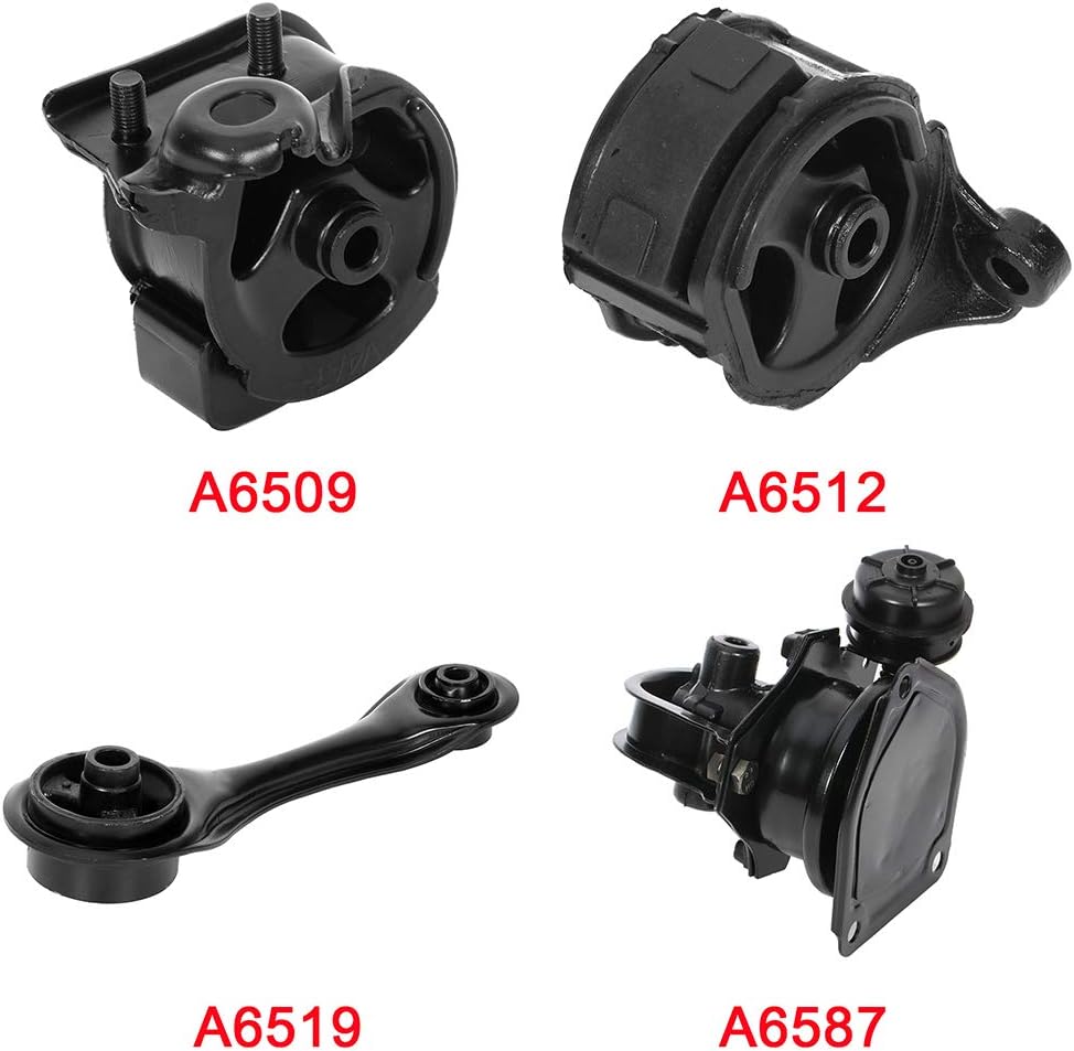 Engine Motor Trans Mounts Set of 4 for Honda Accord 1990-1993 2.2L Y988131
