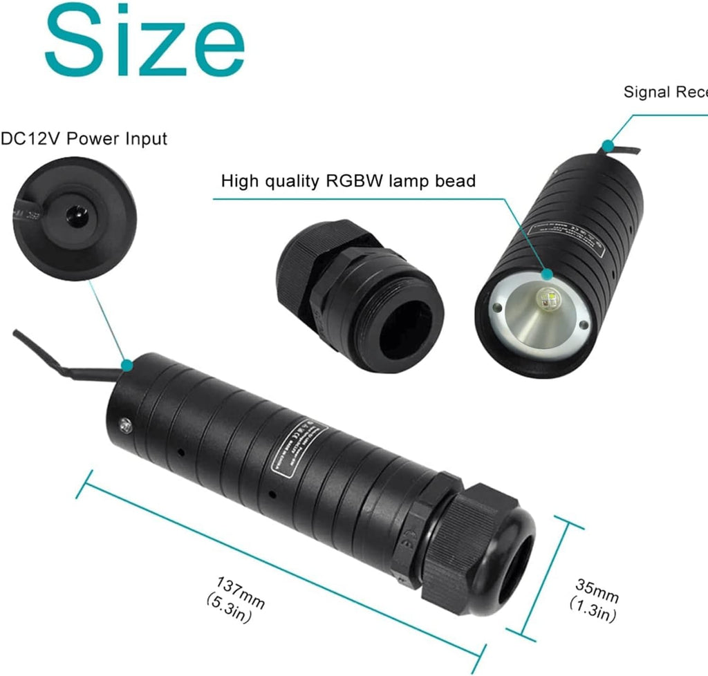 6W Fiber Optic Star Ceiling Light Kit with 295pcs Fiber Cable and RF Remote X67366