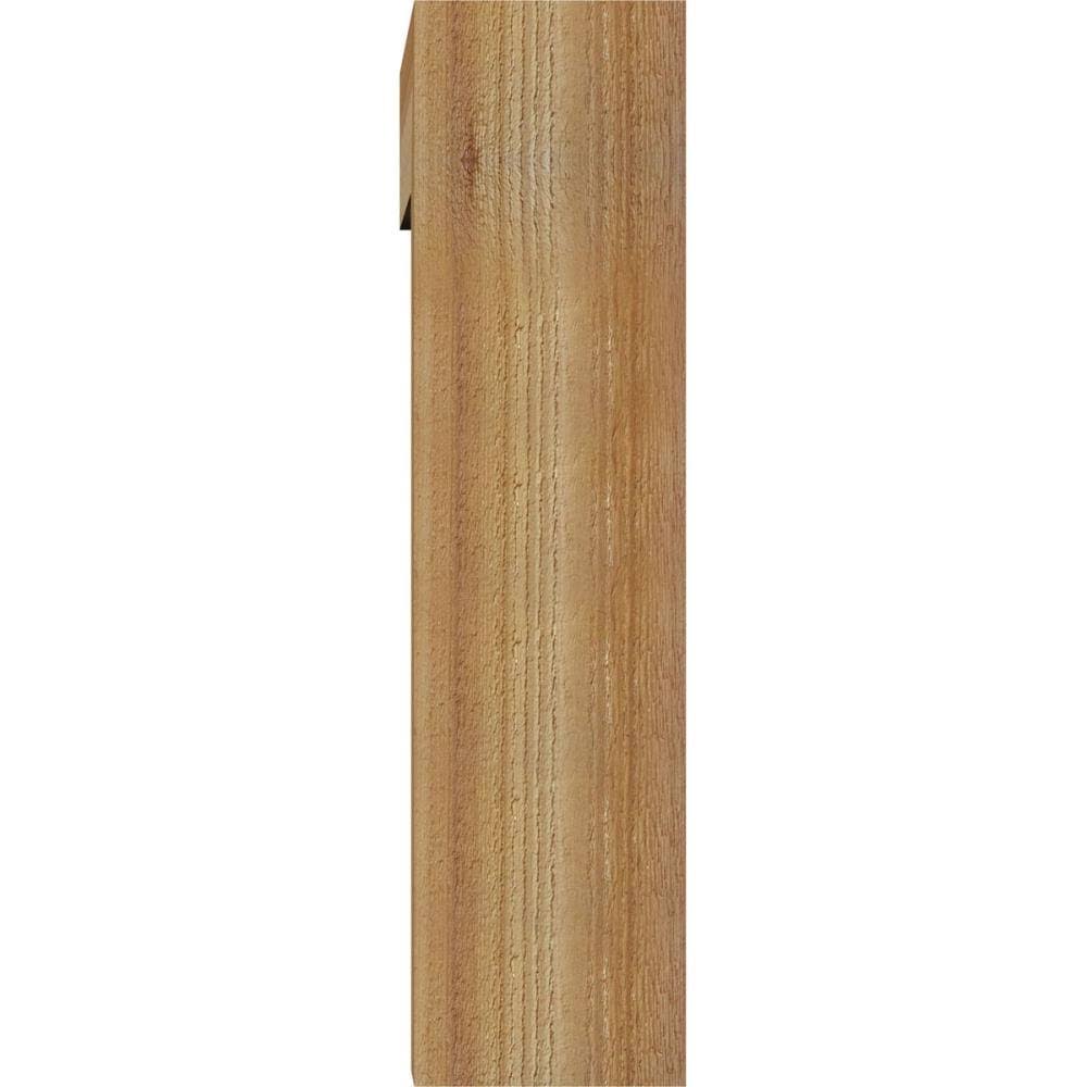 Rough Sawn Bracket with Offset Brace, Western Red Cedar P734815