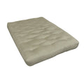 Tan Microfiber Futon Mattress Q287285