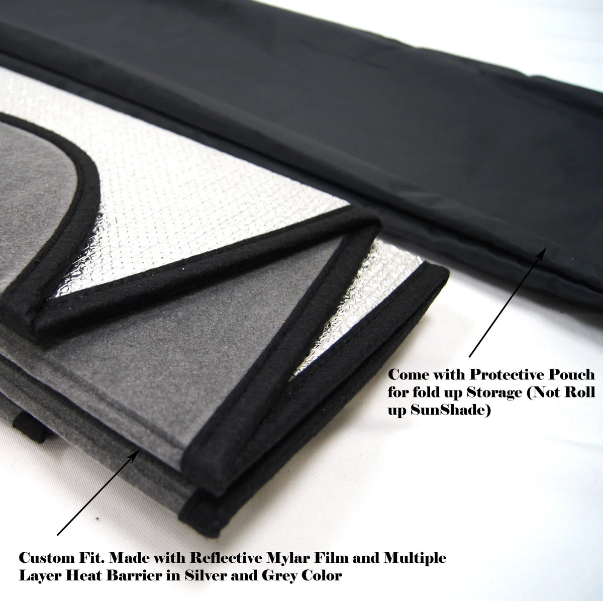 Custom Fit Windshield Sun Shade Protector E4691