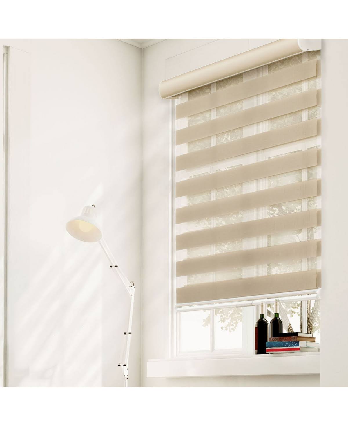 Zebra Roller Shades, 66 inch x 72 inch D4306