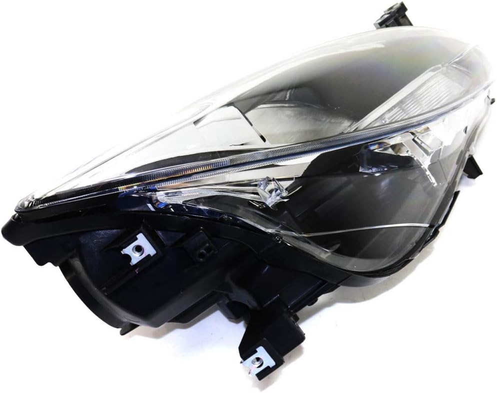 Headlight Assembly Passenger Side Black Housing P953