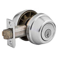 Satin Chrome Double Cylinder Deadbolts with Latch and Strike P9292