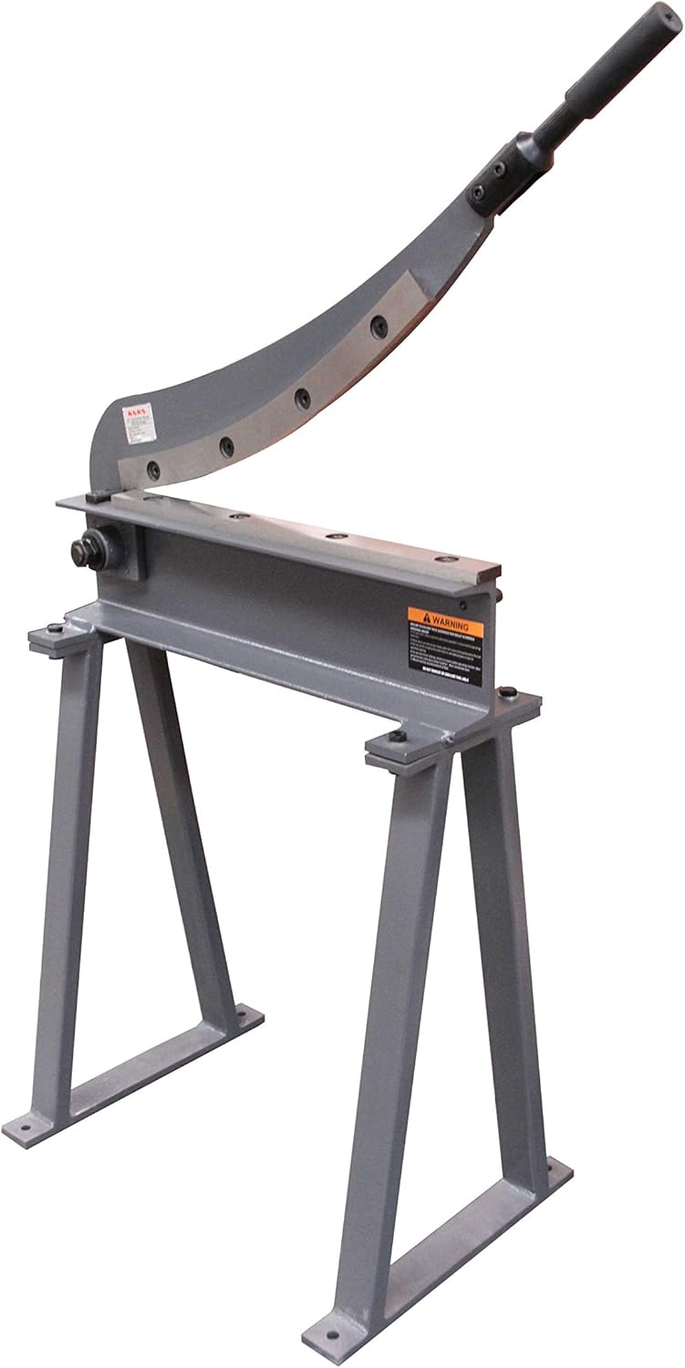 Manual Guillotine Shear 16 Gauge Sheet Metal Cutter With Stand V817