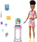10 Piece Barbie Doll and Baby Playset M99903