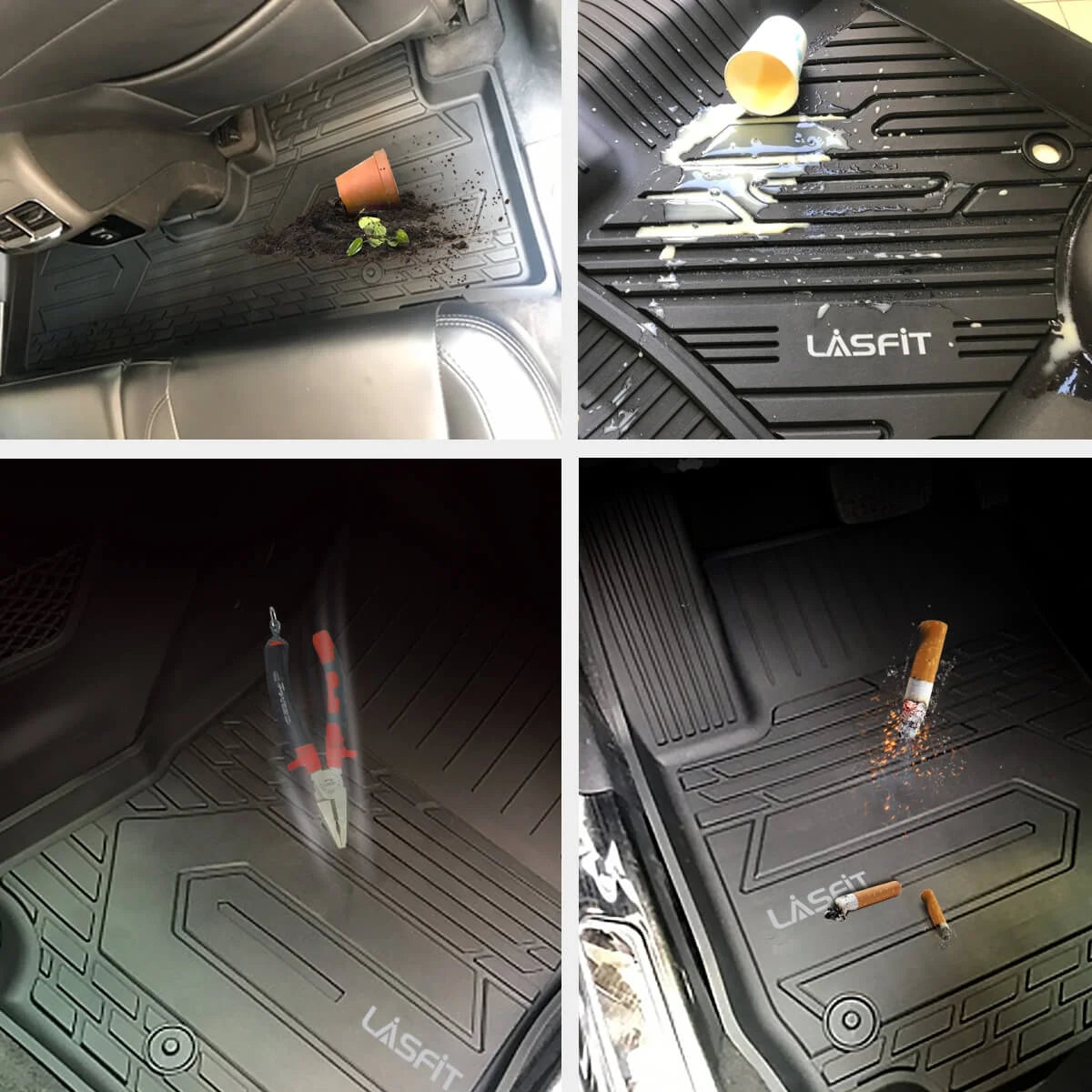 TPE Floor Liners Set for Jeep Renegade X45348