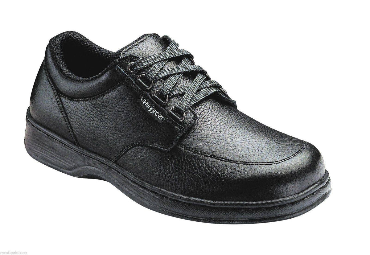 Black Leather Shoes K86865