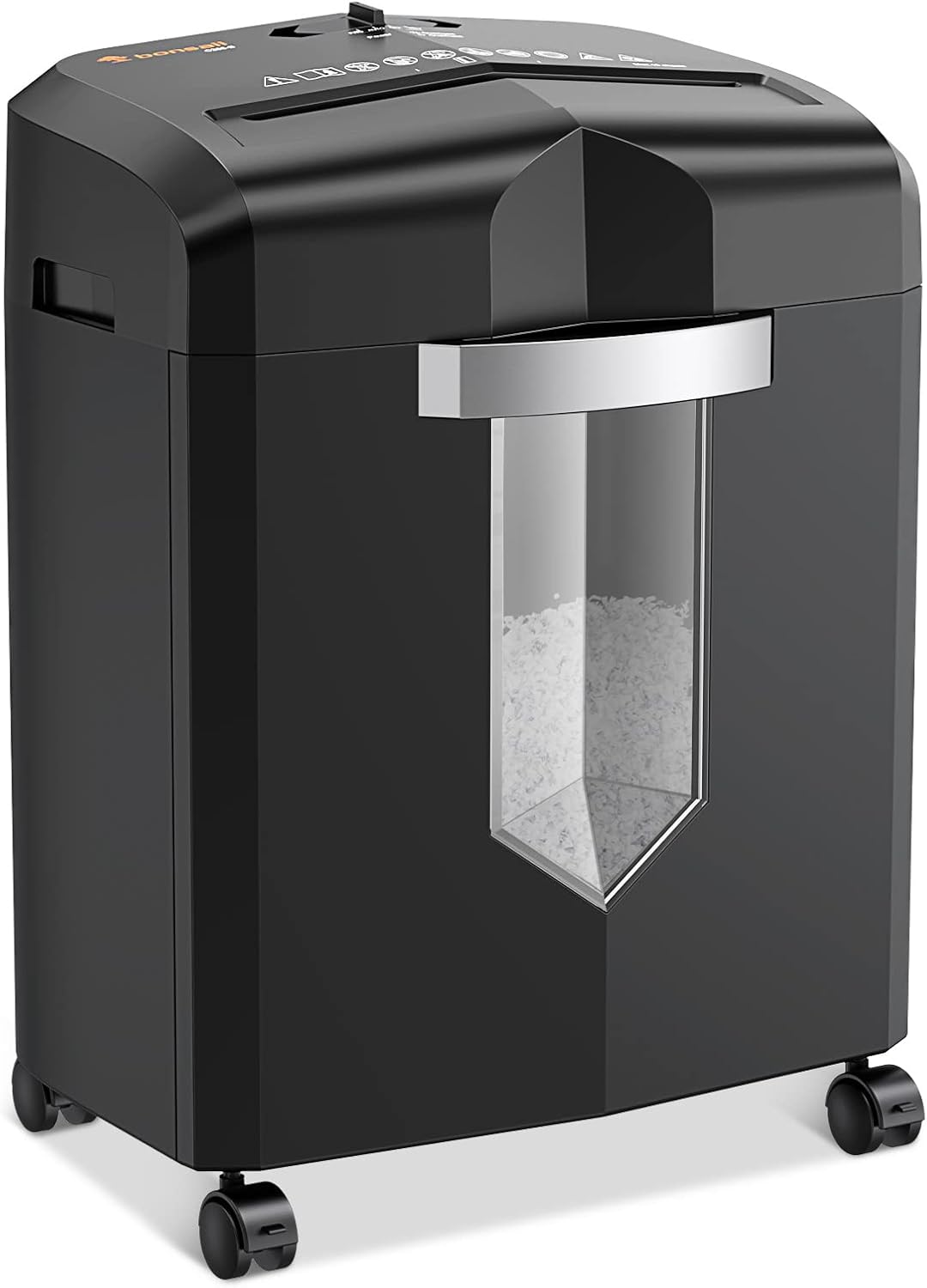 10-Sheet Micro-Cut Paper Shredder with 4.2 Gal Pullout Bin P3203