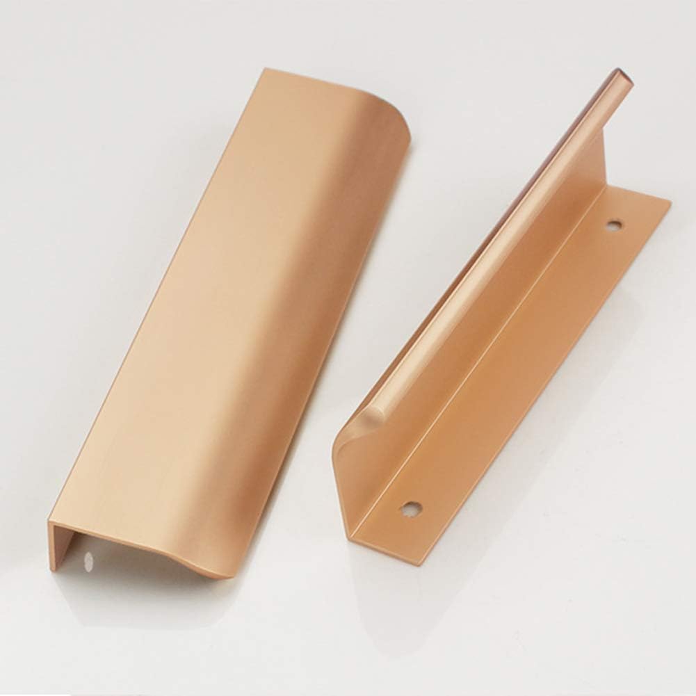 Orange Gold 150mm Finger Edge Pull Drawer Handles H7213