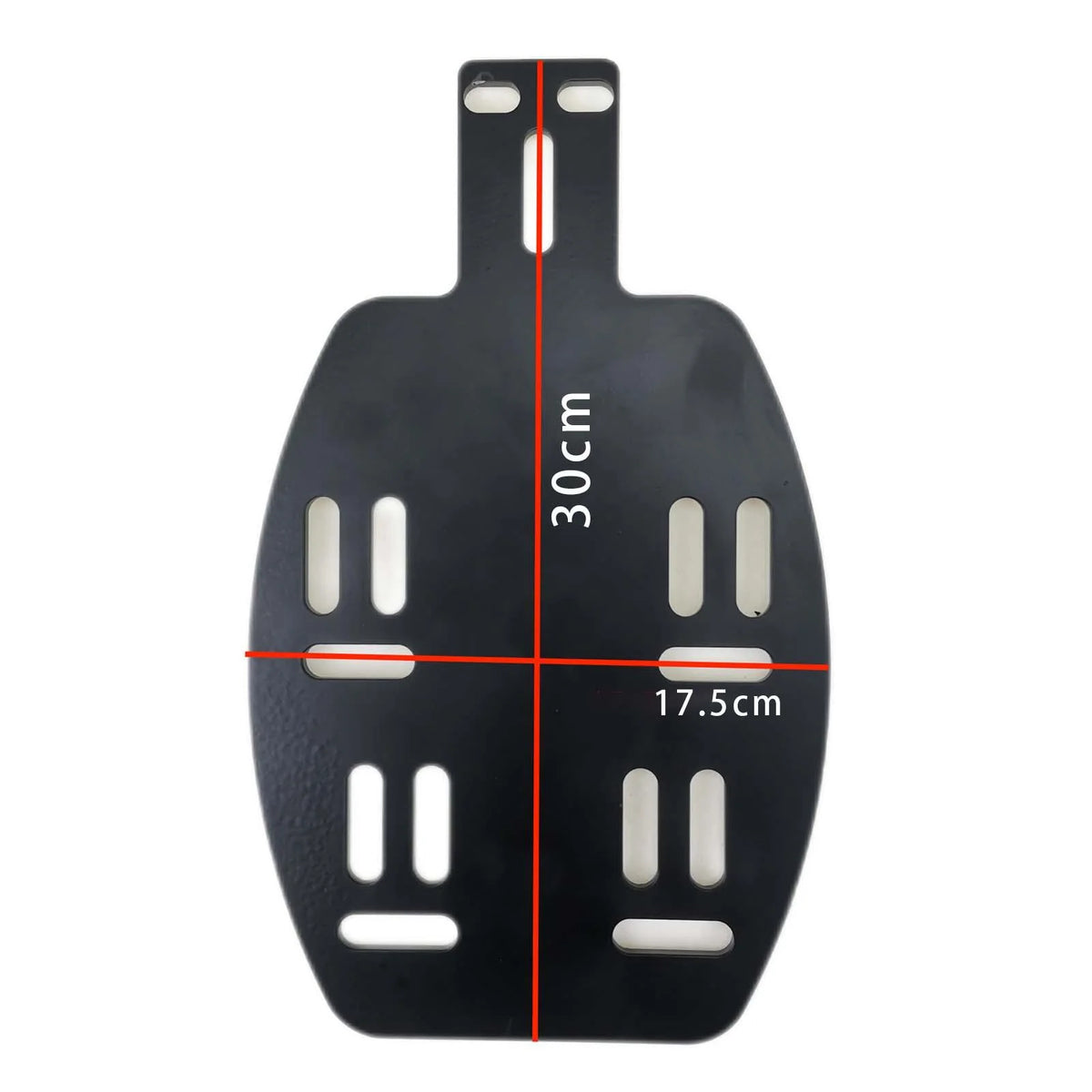 Motorbike Rear Tail Box Carrier Detachable Rainproof Frame H221419