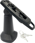Black Latch and Key Lock Pole Mount Terminal Stand D73466