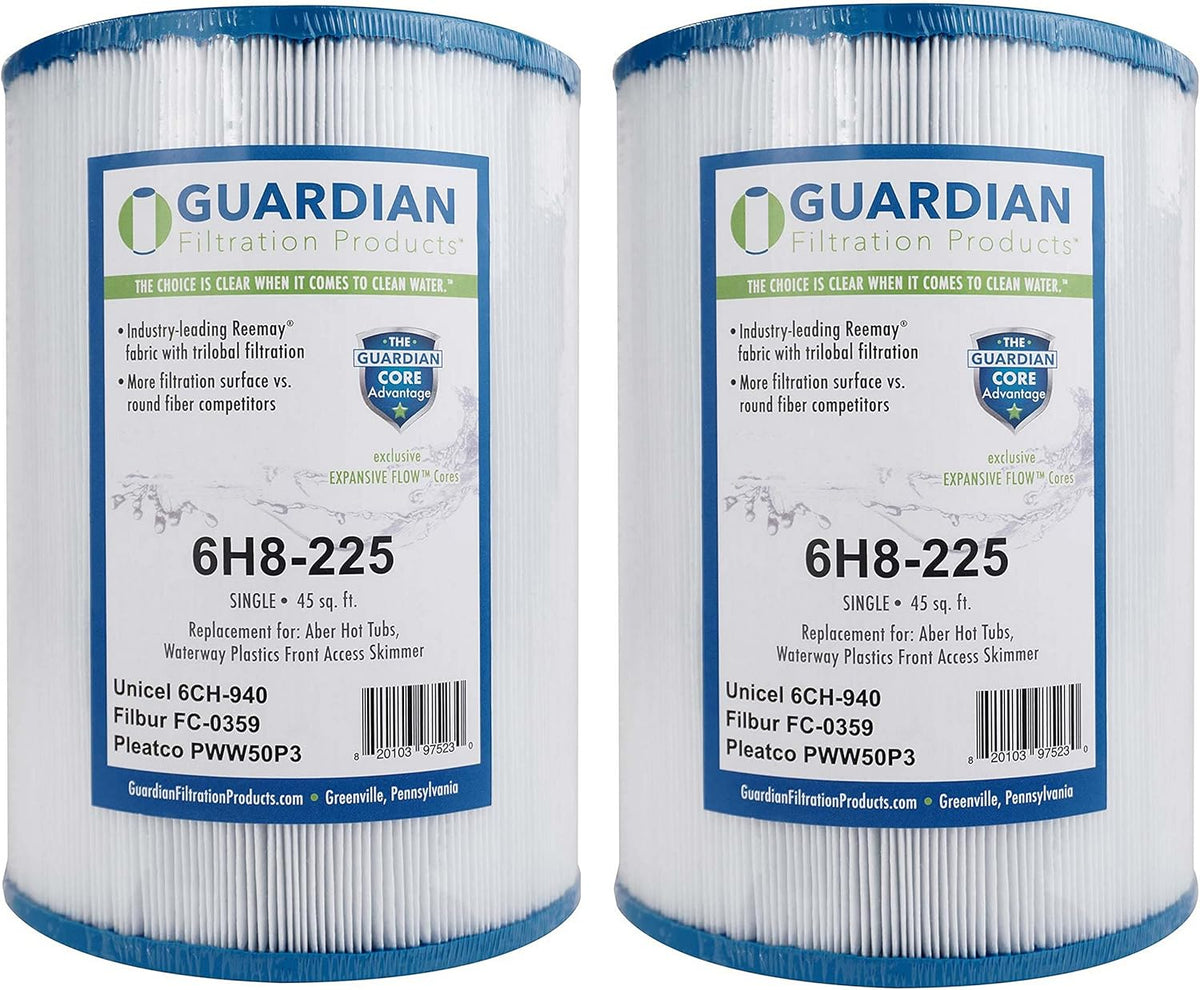 2 Pack Spa Filter Cartridges U10929