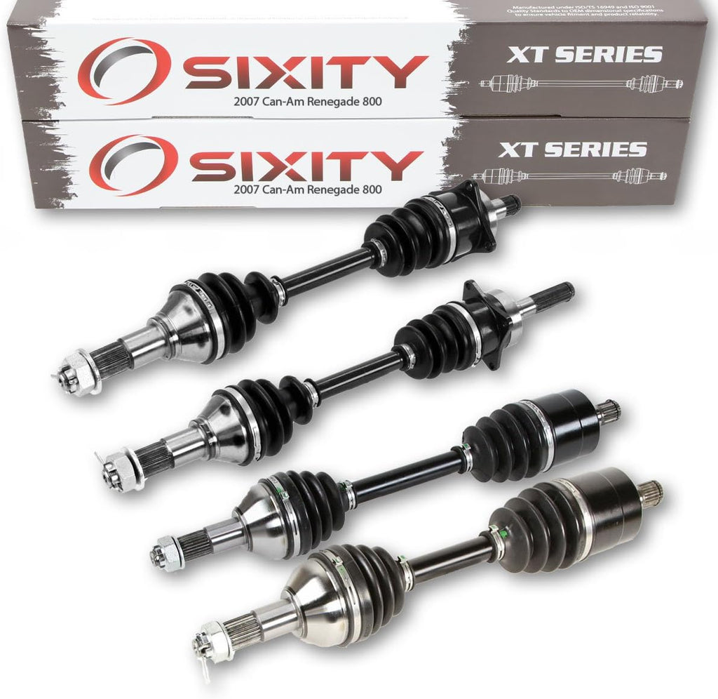 2007 Front Rear Left Right Axles XT Four Driver Passenger EFI Complete Side C75500